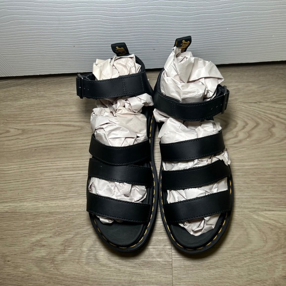 Dr.‎ Martens VEGAN BLAIRE WOMEN'S FELIX GLADIATOR SANDALS women's 7 goth grunge - Picture 2 of 6